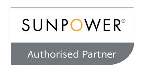Sunpower partner logo trusted partnership energy supplier