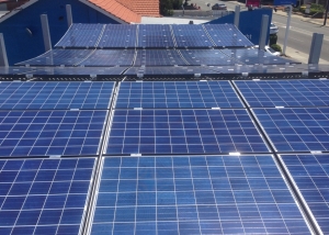 Claremont Solar power install