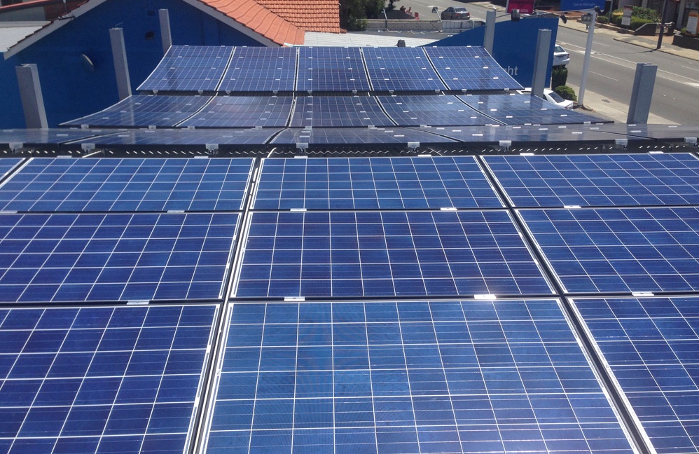 Claremont Solar power install