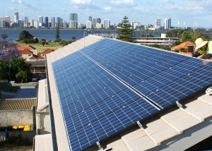 South Perth Solar power