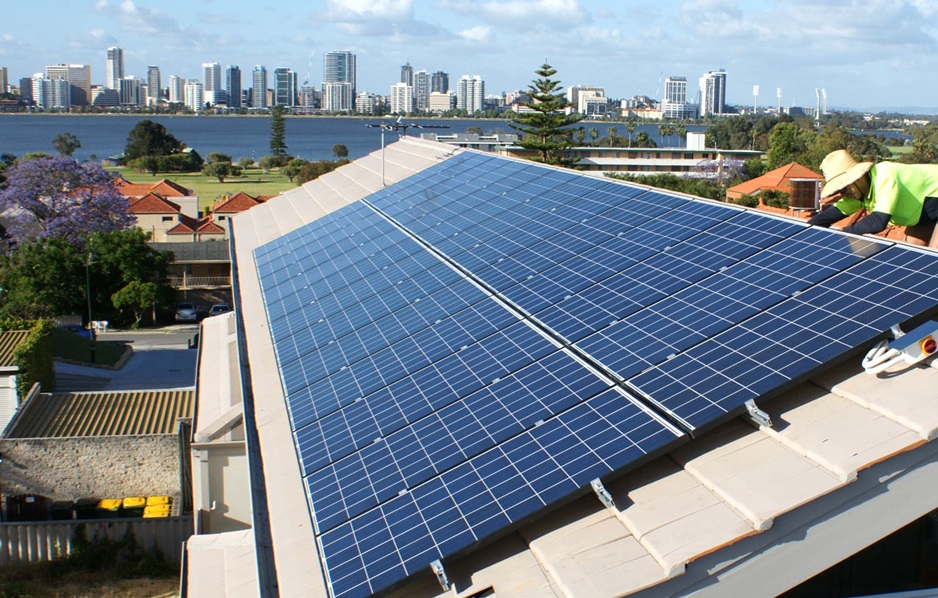 South Perth Solar power